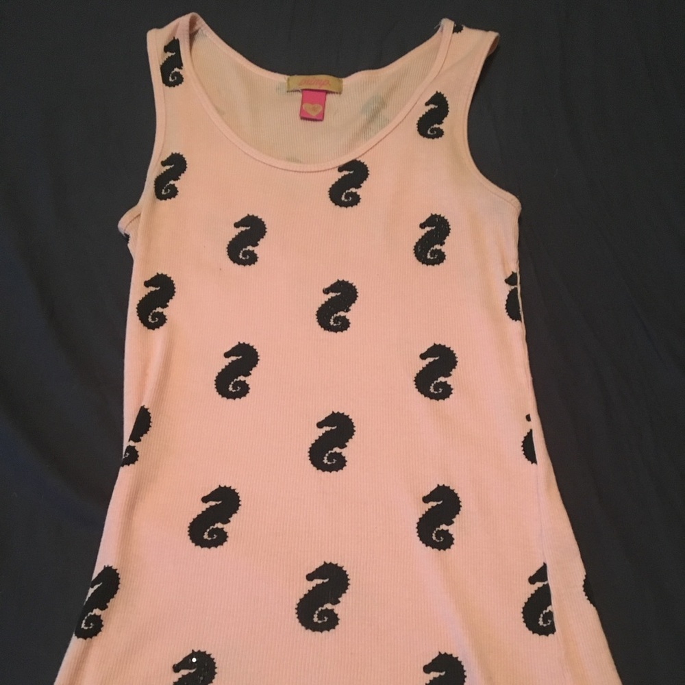 Sparkling Seahorse Tank Top